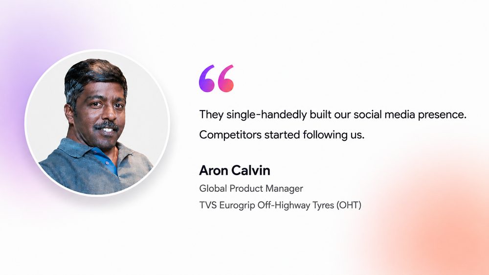 Client testimonial